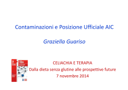 Contaminazioni e posizione ufficiale AIC: G. Guariso
