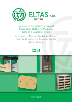 nuovo catalogo prodotti eltas 2014