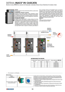 SISTEMA MACS&reg; IN CASCATA