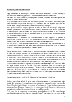 Il Beato Novarese parla della sua malattia