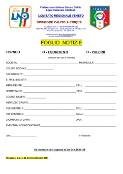 Alleg.Com_26 FOGLIO NOTIZIE ESO-PUL 2014-2015