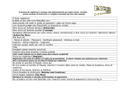 E facile registrare Andate al sito web www.BatonBiz.com