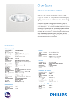 GreenSpace Compact DN470B, apparecchio downlight con