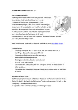 INSTRUCTION MANUAL - Migros
