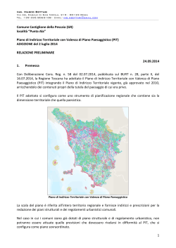PIT - Relazione Preliminare 24.09.2014 bis