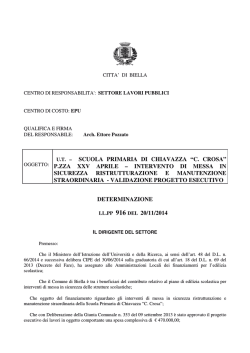 Det Dir 916 del 20.11.2014_validazione_progetto_Scuola pri…