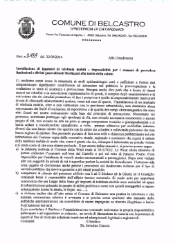 COMUNE DI BELCASTRO