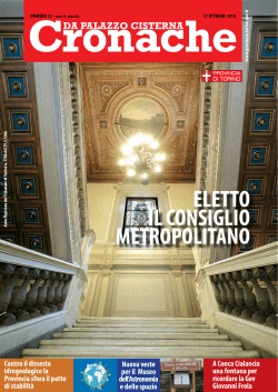 17 ottobre 2014 - Provincia di Torino