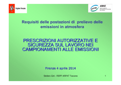 Prescrizioni autorizzative e sicurezza sul lavoro nei