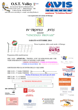 O.S.T. Volley - Avis Legnano