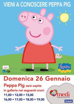 VIENI A CONOSCERE PEPPA PIG