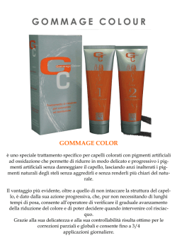 GOMMAGE COLOR