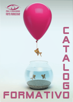 Download del catalogo completo dei corsi