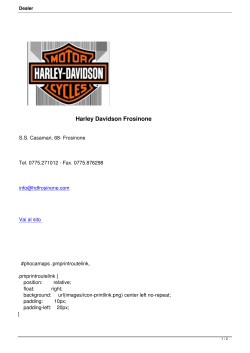 Harley Davidson Frosinone