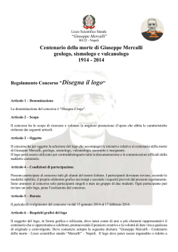 disegna un logo - Liceo Mercalli
