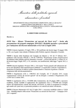 DM 36326 del 09 Maggio 2014