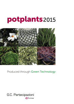 Pot Plants 2014 - Gc Partecipazioni
