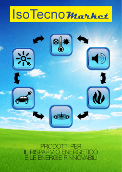 I nostri prodotti - IsoTecnoMarket