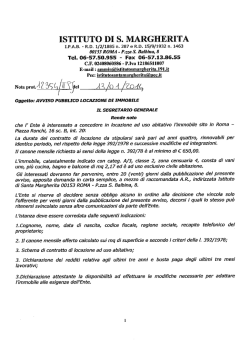 ISTITUTO DI S. MARGHERITA - Istituto Santa Margherita