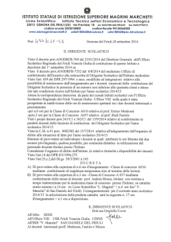 istitutq statale di istruzione superiore magrini marchetti