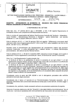 4027 del 25/3/2014. - Comune di Vignate