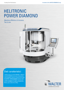 HELITRONIC POWER DIAMOND - WALTER Maschinenbau GmbH