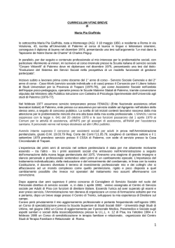 Maria Pia Giuffrida – Dipartimento Amministrazione Penitenziaria
