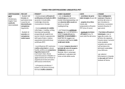 Inglese PET - Sanvitale