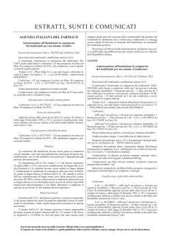 Importazione parallela del medicinale per uso umano