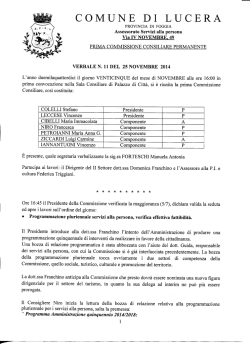 Verbale del 25/11/2014