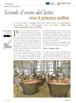 Parmigiano Reggiano/2 - Agricoltura e pesca