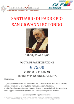 Padre Pio 2014