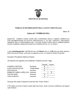 M4 - Provincia di Pistoia