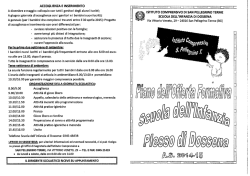 pof scuola infanzia - Istituto Comprensivo di San Pellegrino Terme