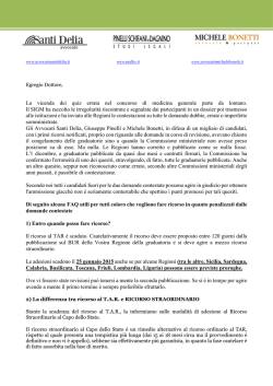 Documentazione medicina generale (individuale) PDR