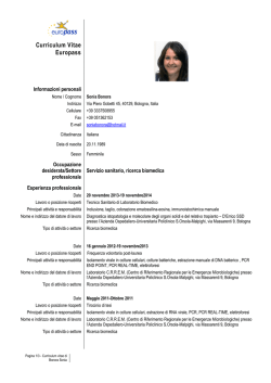 Documento allegato - Policlinico S.Orsola