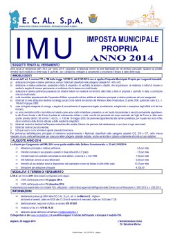I.M.U Manifesto 2014