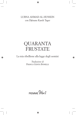 quaranta frustate - Edizioni Piemme