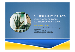 GLI STRUMENTI DEL PCT: