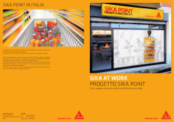 [pdf] sika at work progetto sika point
