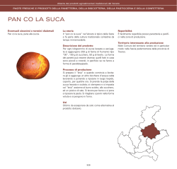 PAN CO LA SUCA - Veneto Agricoltura