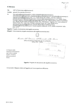 Progetto ed. - Direzione Didattica Mortara