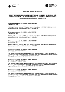 CDP-CA140930 - ASL Roma C