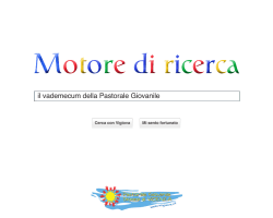 il vademecum della Pastorale Giovanile