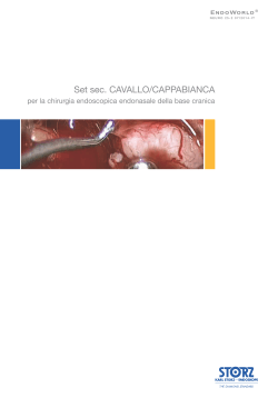 Set sec. CAVALLO/CAPPABIANCA per la chirurgia