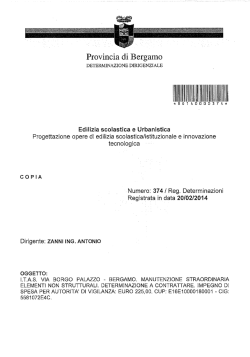 i I Ii il i i illliii - Determinazioni