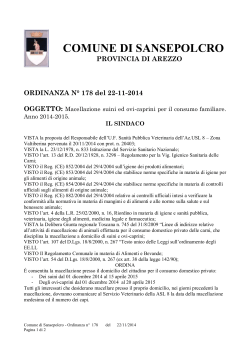 ord 178 2014 - Comune di Sansepolcro