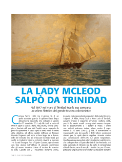 La Lady McLeod saLpò da Trinidad