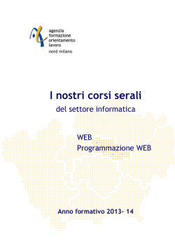 INFORMATICA - catalogo completo dei corsi