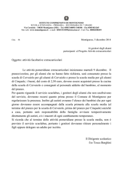 qui - Istituto Comprensivo di Montignoso